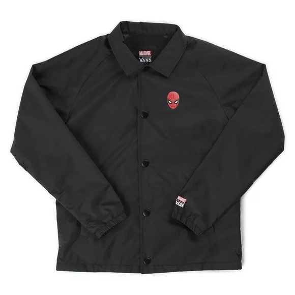 vans spiderman jacket